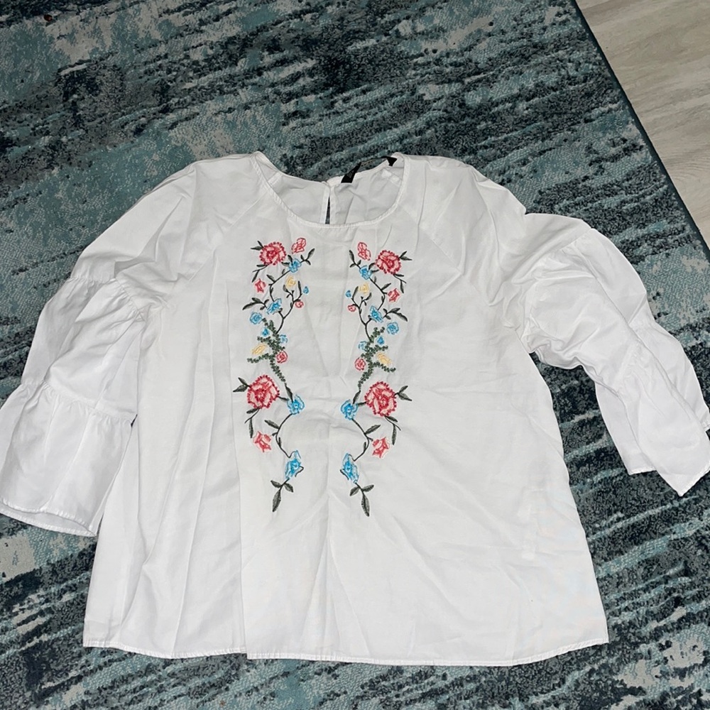 Zara Dressy Top